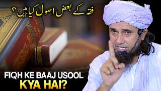 Fiqh Ke Baaj Usool Ko Jano  Aham Bayan  Mufti Tariq Masood [upl. by Kcirtemed]