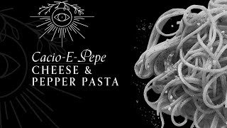 Cacio e Pepe  POV Chef [upl. by Volny516]