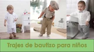 Trajes de bautizo para niños colección 2020 [upl. by Niraa]