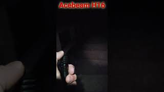 Acebeam H16 headlamp beam shot [upl. by Karlotta]