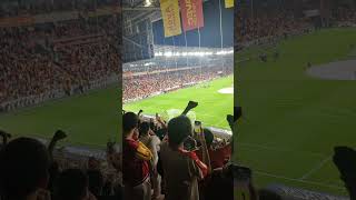 İZMİR MARŞI GÖZTEPE TRİBÜN SHOW [upl. by Riehl354]