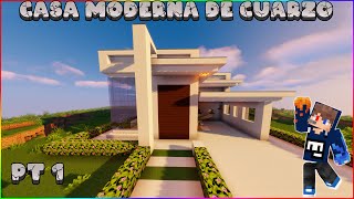 Tutorial Casa Moderna De Cuarzo PT1 GioYT [upl. by Lemmuela]