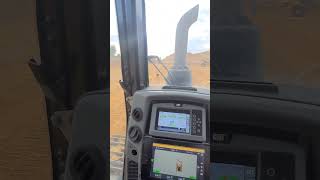 Réglage dans du sable 😉 travauxpublics excavator trimble caterpillar machine bulldozer d6 [upl. by Pennie]