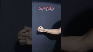 Hand Gripper before and after  hand gripper  shorts gym workout [upl. by Ednutabab807]