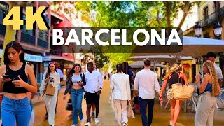 La Rambla de L Hospitalet de Llobregat Barcelona Spain 4K barcelona barcelonalovers city [upl. by Aruol]