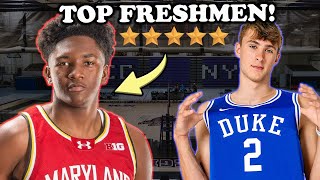 TOP 10 Most IMPACTFUL FRESHMAN in College Basketball [upl. by Saylor184]