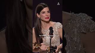 Oscar Winner Sandra Bullock  Best Actress for The Blind Side [upl. by Nnaynaffit518]