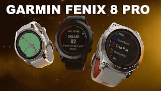 GARMIN FENIX 8 PRO  An Exciting Wrist Watch [upl. by Sanford520]