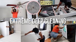 EXTREME DEEP CLEANING ULTIMATE SPEED CLEANING MOTIVATION WHOLE HOUSE CLEAN WITH ME  Nia Nicole [upl. by Goeger]