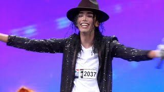 SAs Got Talent 2016 Eagan Feb Michael Jackson Impersonator [upl. by Ydorb]