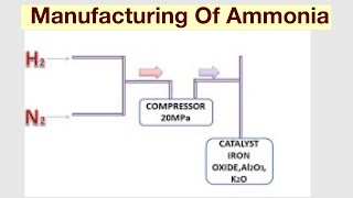 Habers ProcessManufacturing Of Ammonia [upl. by Braun139]