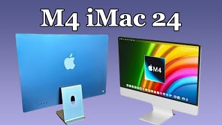 M4 iMac 24” 2024  First Look Setup amp Full Review [upl. by Anilok]