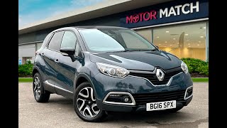 Used Renault Captur 09 TCe ENERGY Dynamique S Nav Euro 6 in Grey  BG16SPX  Motor Match Crewe [upl. by Enomas]