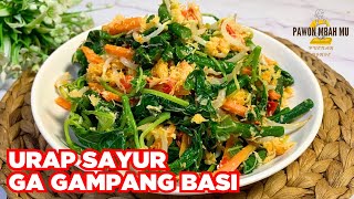 RESEP URAP SAYUR GA GAMPANG BASI  URAP SAYURAN BUMBU KELAPA [upl. by Adiell]