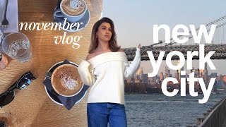 New York City in November vlog [upl. by Anikal226]