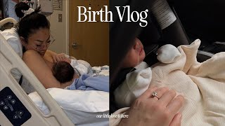 Birth Vlog  my birth experience change in delivery plans first time mom positive birth story [upl. by Elleira192]