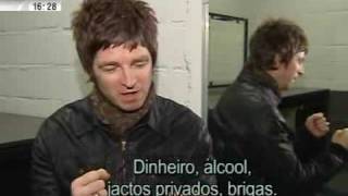 Noel Gallagher  Interview Brussels 2009 [upl. by Idac]