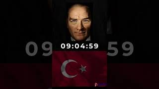 10Kasım Atatürkü Anma Günü SaygıVeÖzlemle🇹🇷atatürk saygı mustafakemalatatürk türkiye 10kasım [upl. by Meluhs]