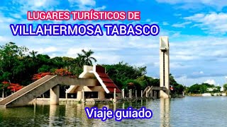 Que lugares visitar y como llegar Villahermosa Tabasco costos y tiempos [upl. by Nauwaj894]