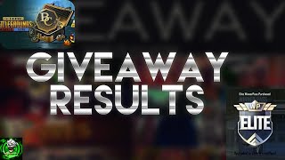 PUBG LITE BC GIVEAWAY RESULT IS HERE 😍 [upl. by Sailesh]