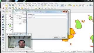 Curso QGIS Cl3  Modo edicion de archivos vectoriales [upl. by Desi]