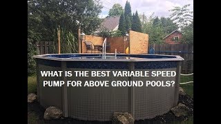 What is the best variable speed pump for above ground pools [upl. by Arretnahs870]