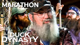 5 WILDLY HILARIOUS HUNTING MOMENTS Rednecks Love Firearms Marathon  Duck Dynasty [upl. by Acinej845]