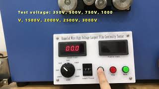 RT1609 Highvoltage Paint Film Continuity Tester [upl. by Yeliab]