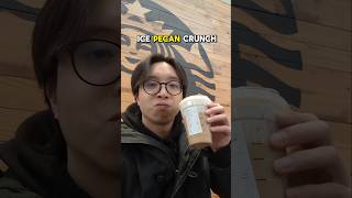 I Tried The Iced Pecan Crunch Oatmilk Latte From Starbucks In Calgary Alberta [upl. by Minoru]