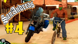 GTA SAN ANDREAS ULTRA HD 4 QUER FICAR GRANDÃO legendas em Português [upl. by Beitris59]