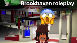 BROOKHAVEN ROLE PLAY😱SCHOOL TRIP🚌 [upl. by Gravante862]