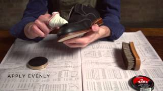 How to Polish Your Leather Shoes  KIWI Shoe Care [upl. by Eimak]