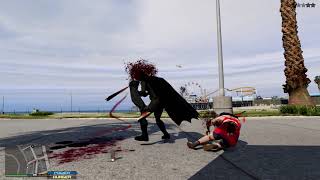 Batman script mod mixed with Venom script mod in GTA5 [upl. by Belmonte]