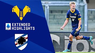 Hellas Verona vs Sampdoria Extended Highlights  Serie A  CBS Sports Golazo [upl. by Puklich954]