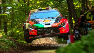 Best of WRC Croatia Rally 2024 💥 Crashes Action and Raw Sounds [upl. by Chadd938]