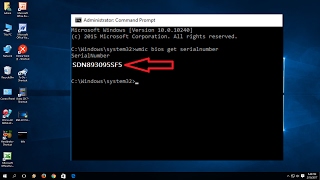 How to Check Laptop or PC Serial number or Product ID No Software [upl. by Kleper627]