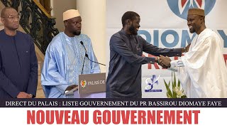 🔴 Direct du Palais  Liste gouvernement du Président Bassirou Diomaye Faye [upl. by Yeoz503]