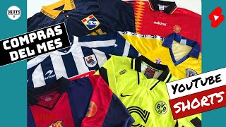 MEJORES Compras del Mes  Mis CAMISETAS de FÚTBOL de COLECCIÓN  shorts [upl. by Lihp]