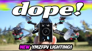 THIS is DOPE  150 YMZFPV Lighting1 2S Micro Brushless Drone [upl. by Adnovad]