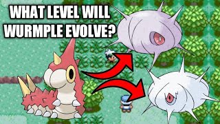 How to Evolve Wurmple to Cascoon or Silcoon on Pokemon RubySapphireEmerald [upl. by Croydon]