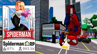 Eu Criei o BROOKHAVEN do HOMEM ARANHA [upl. by Onitnelav]