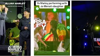 BOB MARLEYS GRAND CHILDRENS PERFORMANCE on JO MERSA MARLEYS Birthday 2024 [upl. by Nnave209]