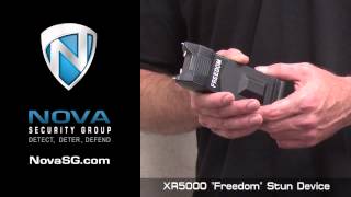 Nova SG 2 XR5000 quotFreedomquot Stun Device 130614 [upl. by Drofxer814]