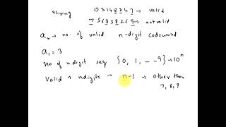 computer system considers string of decimal digits valid codeword if it contains an odd number of di [upl. by Asiole]