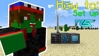 Refined Storage Tutorial Guide  How To Set Up Your Minecraft STORAGE System Minecraft 1122 [upl. by Hcaz715]