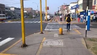 CICLOVÍA AVENIDA E HABICH SAN MARTÍN DE PORRES  LIMA PERÚ 🇵🇪 [upl. by Kcajyllib537]