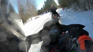 2022 Arctic cat ZR thundercat demo ride [upl. by Solenne]