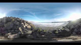 Experience the Beach in Stock 360 VR Video from VideoBlocks [upl. by Lodge]