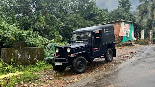 Kakkadampoyil offroad  4x4 Jeep Safari  Raw sound  Mahindra CJ 500 DI  1993 4x4 [upl. by Trisa]