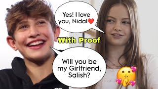 Nidal Wonder Finally Asked Salish Matter To Be His Girlfriend [upl. by Enail]